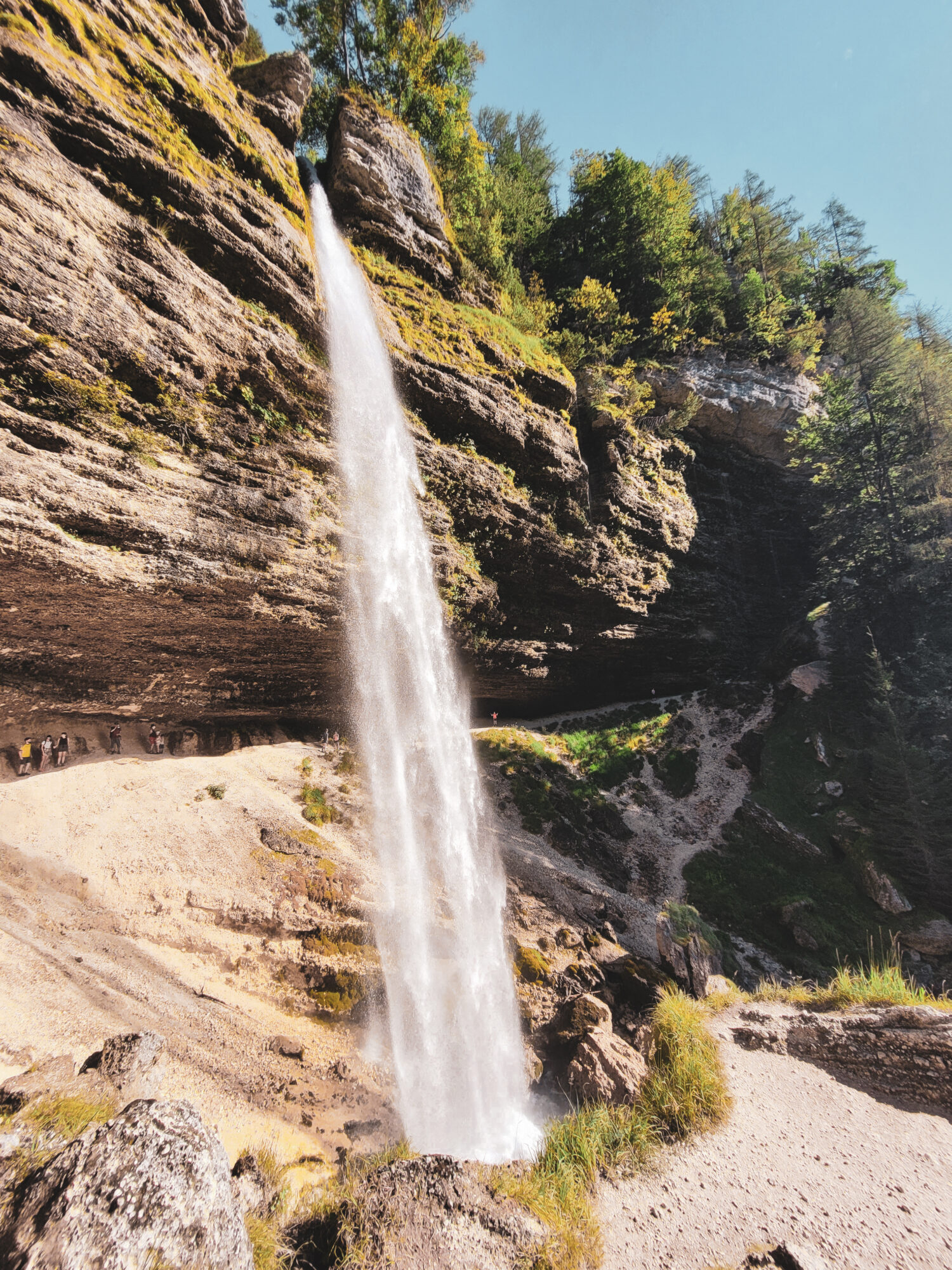 La cascade Pericnik, Slovénie
