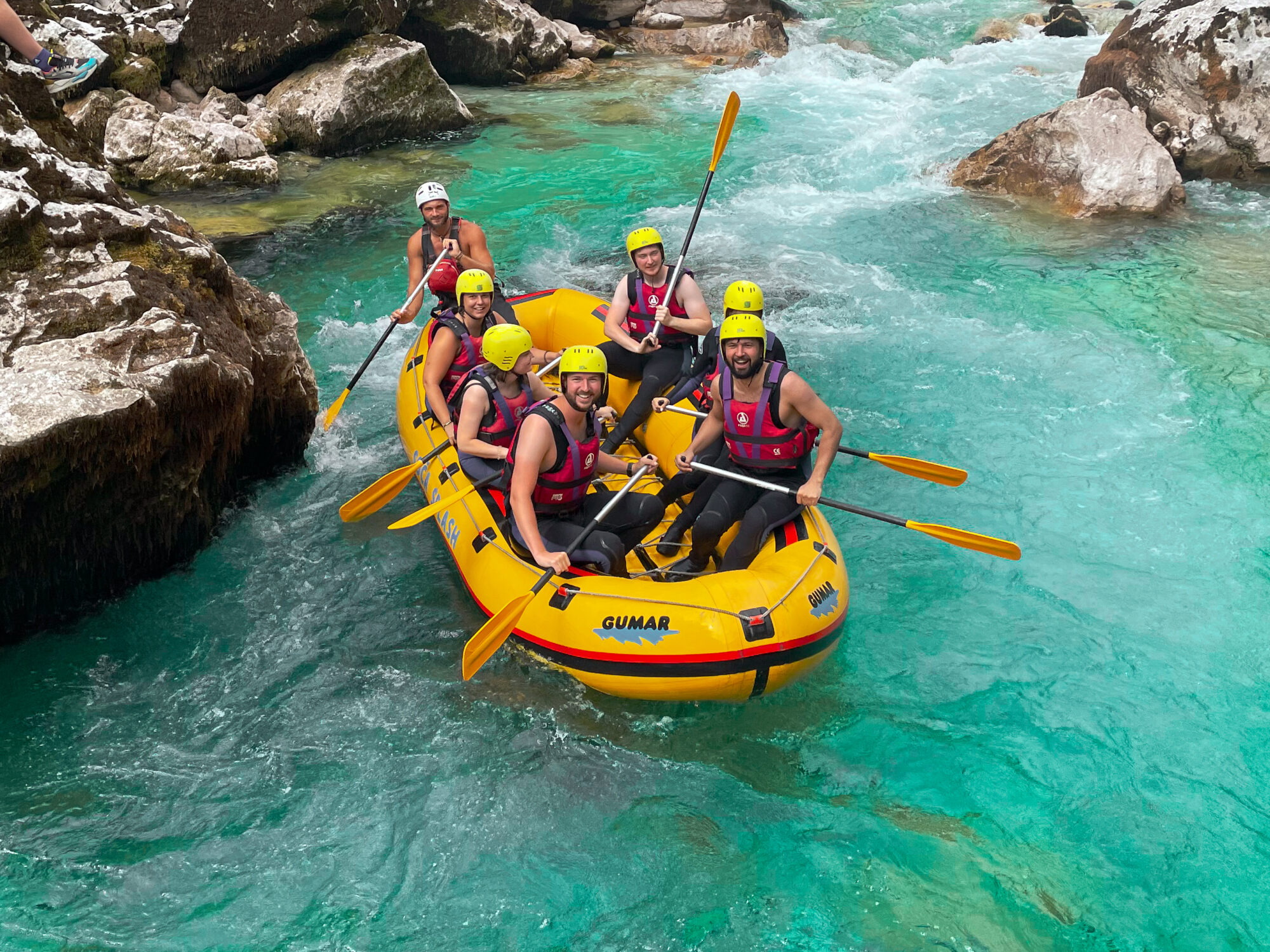Rafting sur la rivière Soca avec Soca Splash, Bovec, Slovénie